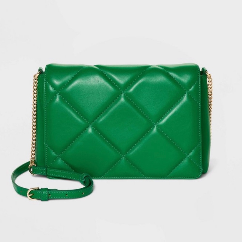 A New Day - square woven crossbody bag